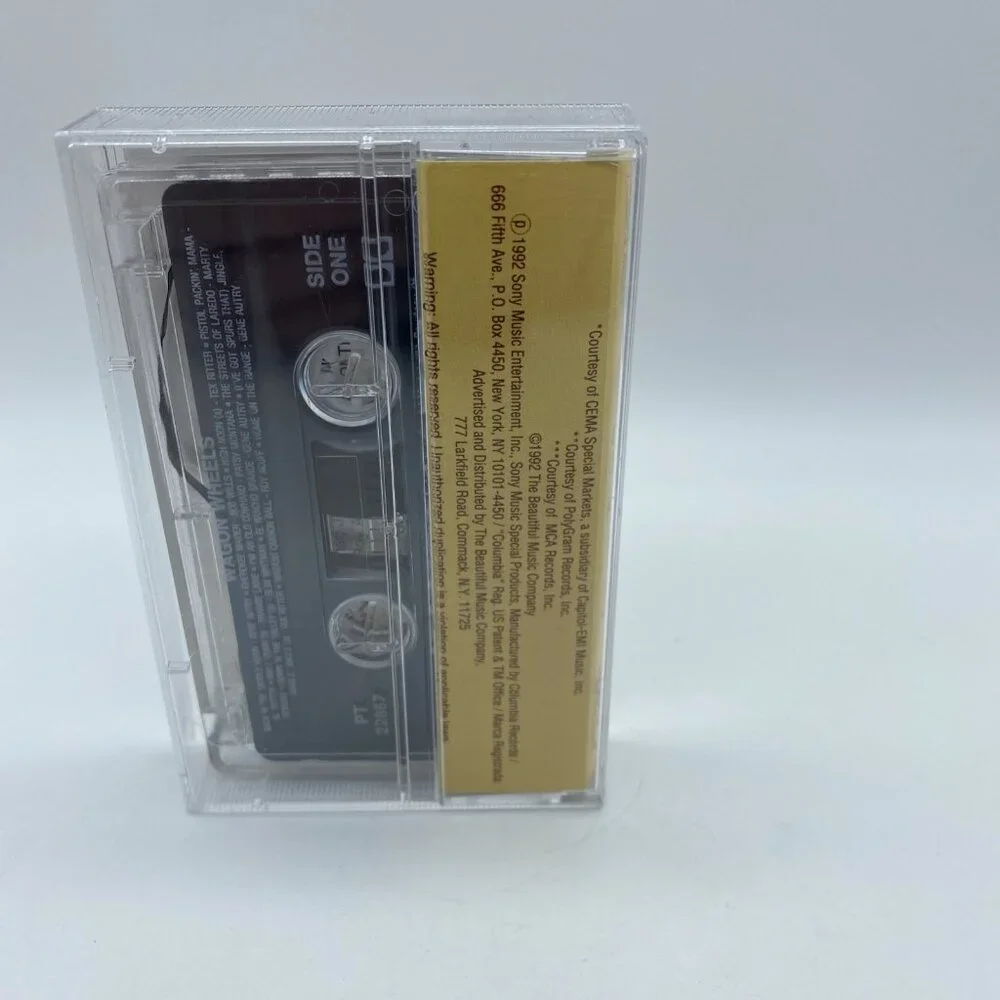 Wagon Wheels 50 Classics No 1 1992 Cassette Cowboy Country Sony USA